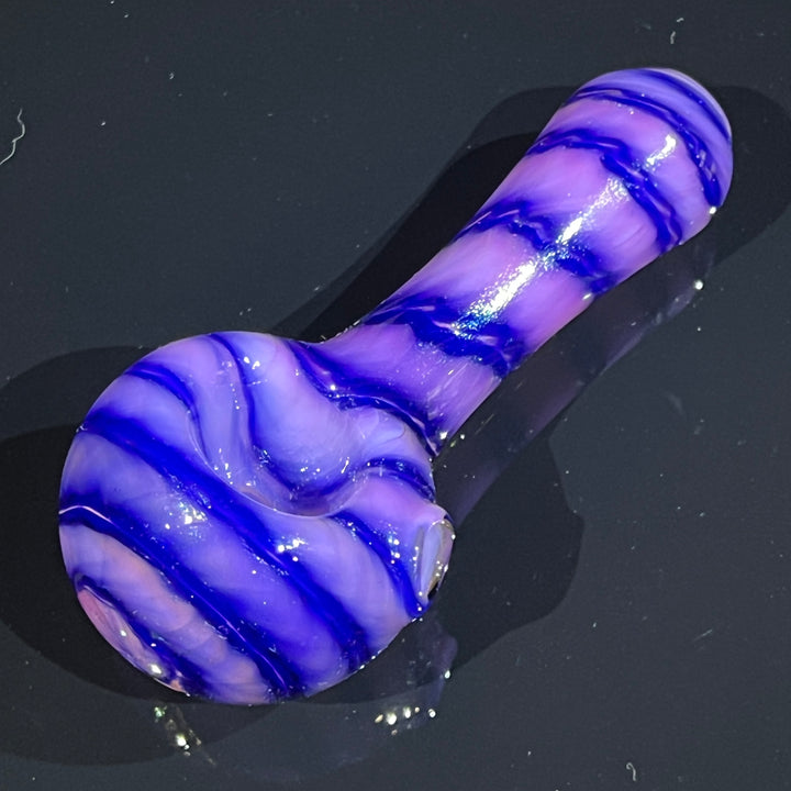 Cheshire Cat Spoon Glass Pipe Jedi Glassworks