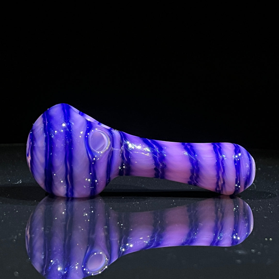 Cheshire Cat Spoon Glass Pipe Jedi Glassworks