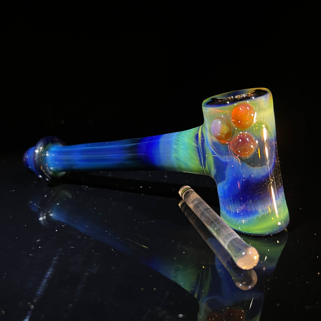 Deppes Darkness Hash Hammer Glass Pipe KOP Glass   