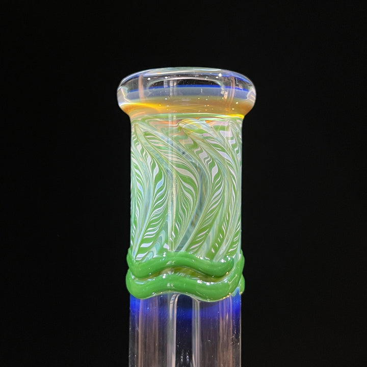 9" Fumed Bubble Bong Glass Pipe Mary Jane's Glass   