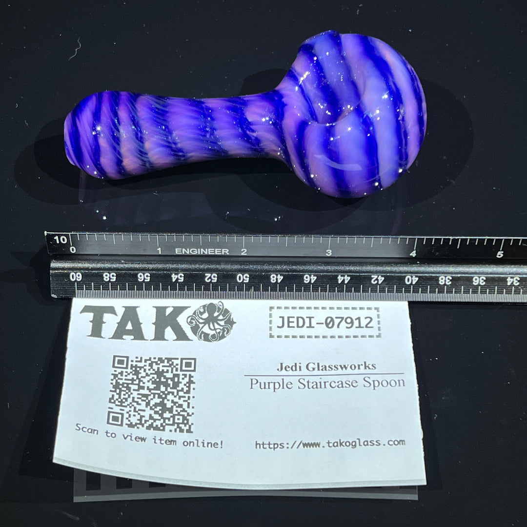 Cheshire Cat Spoon Glass Pipe Jedi Glassworks