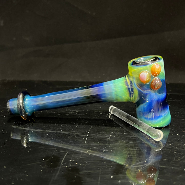 Deppes Darkness Hash Hammer Glass Pipe KOP Glass   