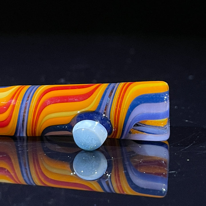 Twisty Stacks Chillum Glass Pipe Gladstone Glass   