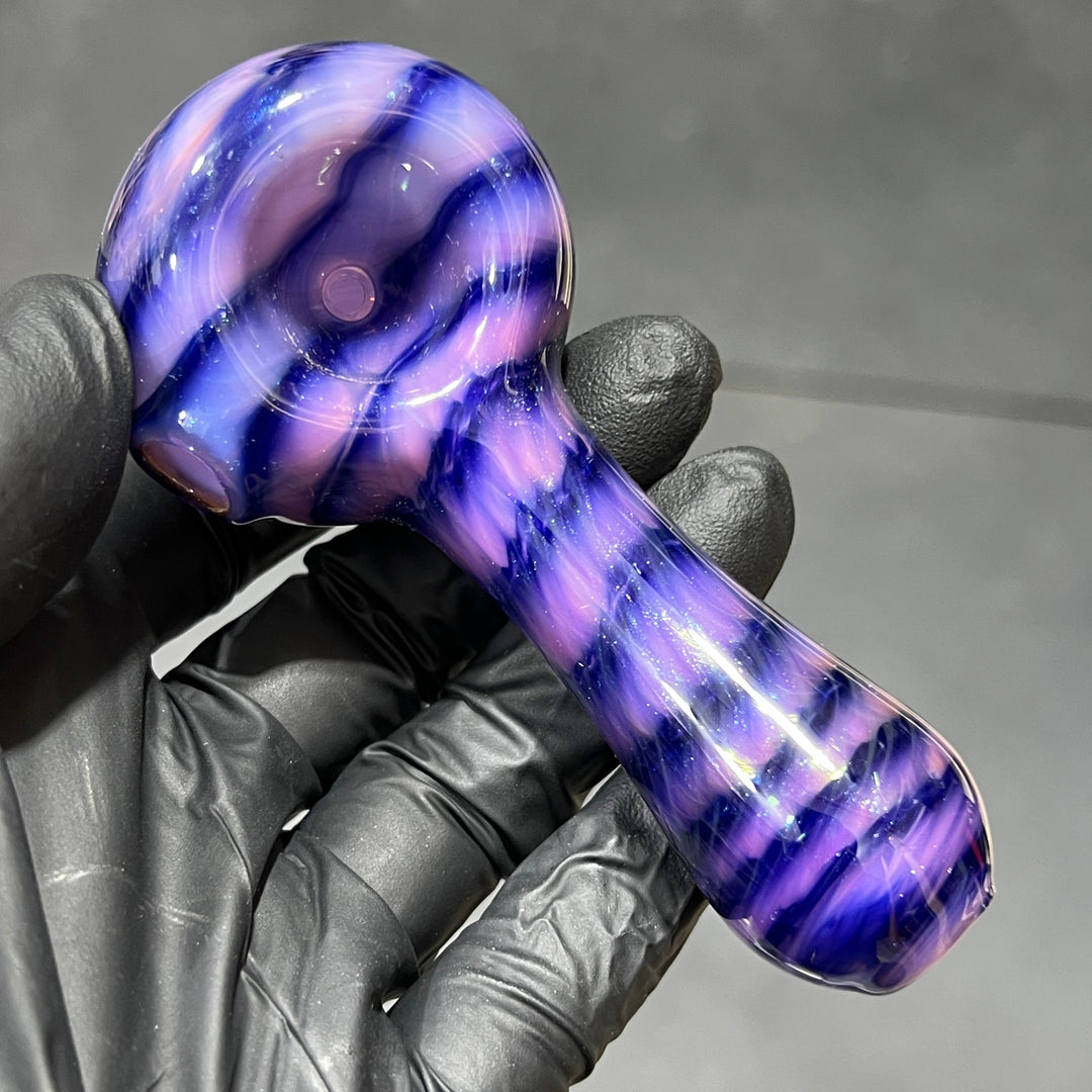 Cheshire Cat Spoon Glass Pipe Jedi Glassworks