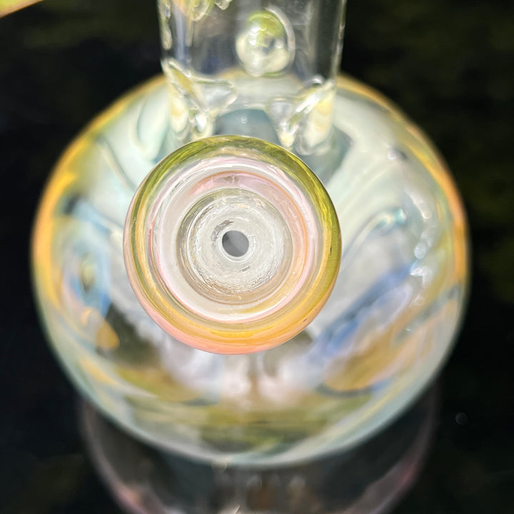 8" Fumed Bubble Bong Glass Pipe Mary Jane's Glass   