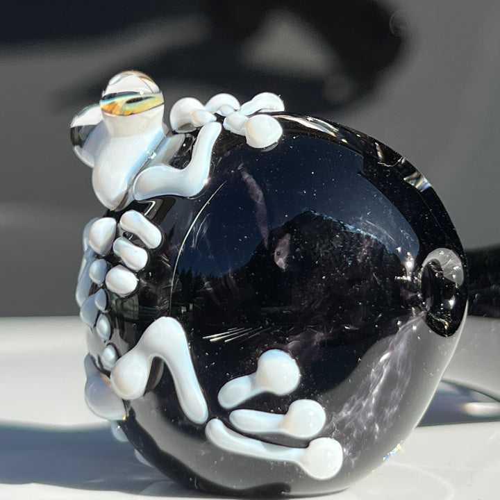 Frog Skeleton Pocket Pipe Glass Pipe Beezy Glass   