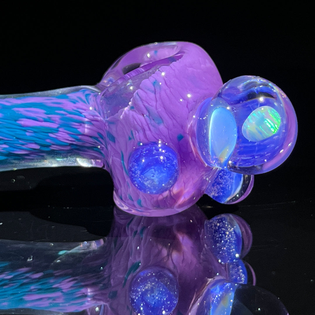 Frozen Explosion Opal Marble Pipe Glass Pipe Beezy Glass   