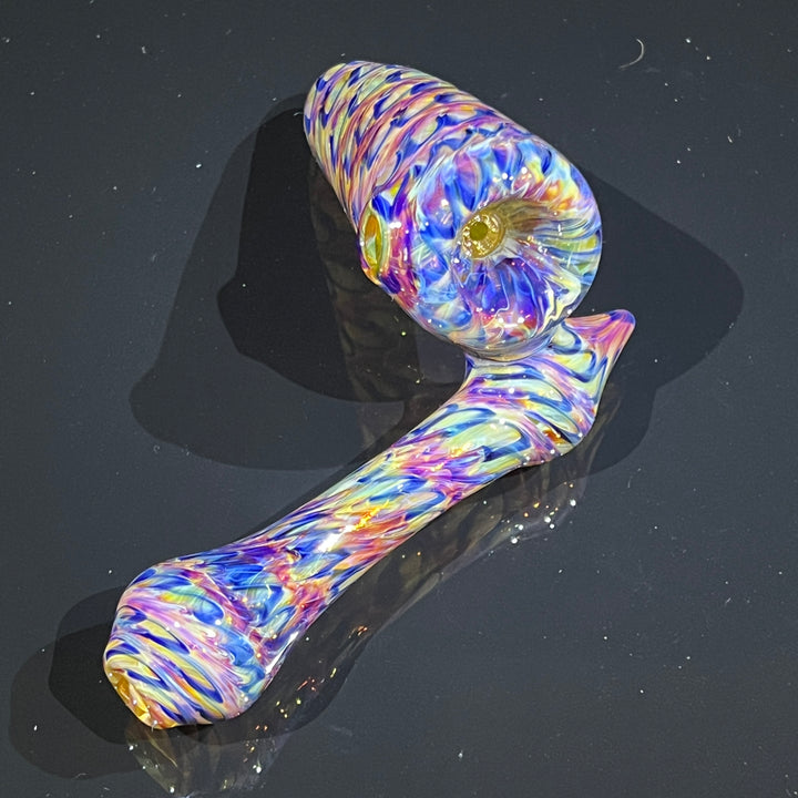 Jedi Multi-Color Sidecar Bubbler Glass Pipe Jedi Glassworks