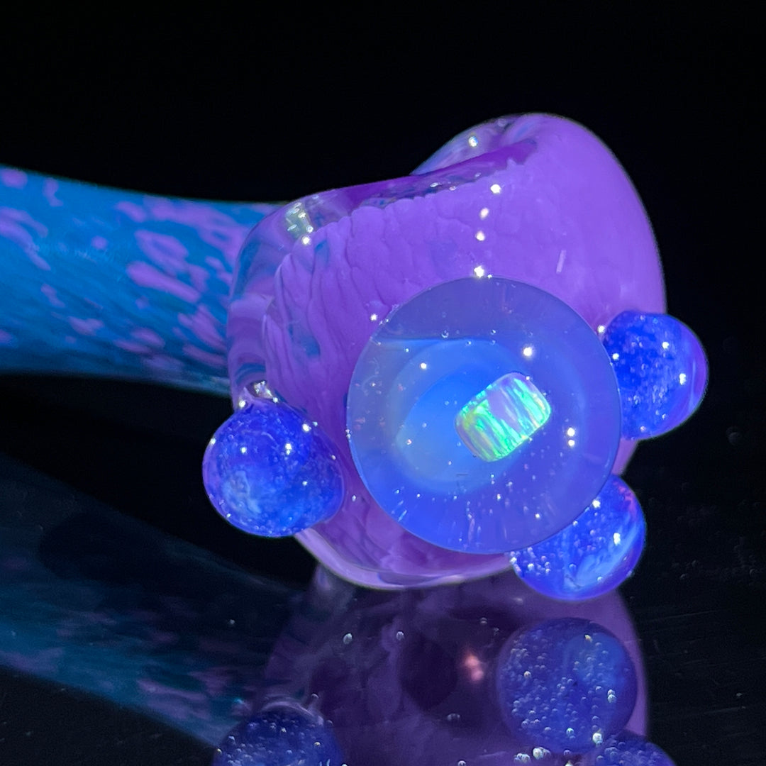 Frozen Explosion Opal Marble Pipe Glass Pipe Beezy Glass   