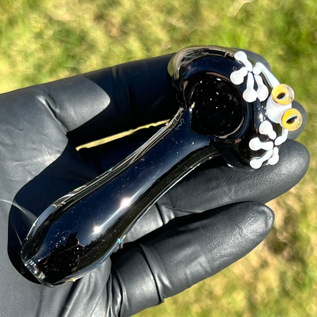 Frog Skeleton Pocket Pipe Glass Pipe Beezy Glass   