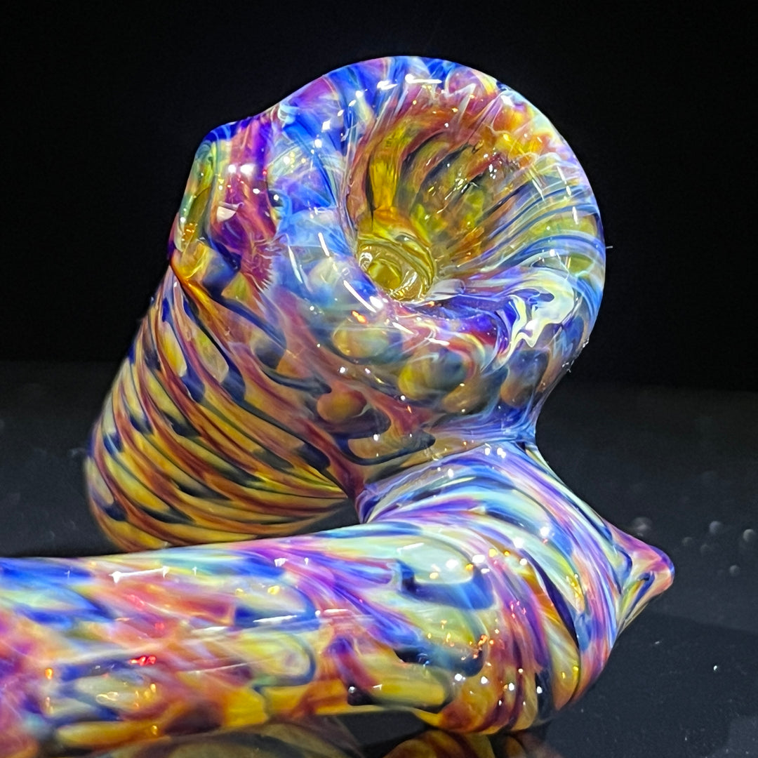 Jedi Multi-Color Sidecar Bubbler Glass Pipe Jedi Glassworks