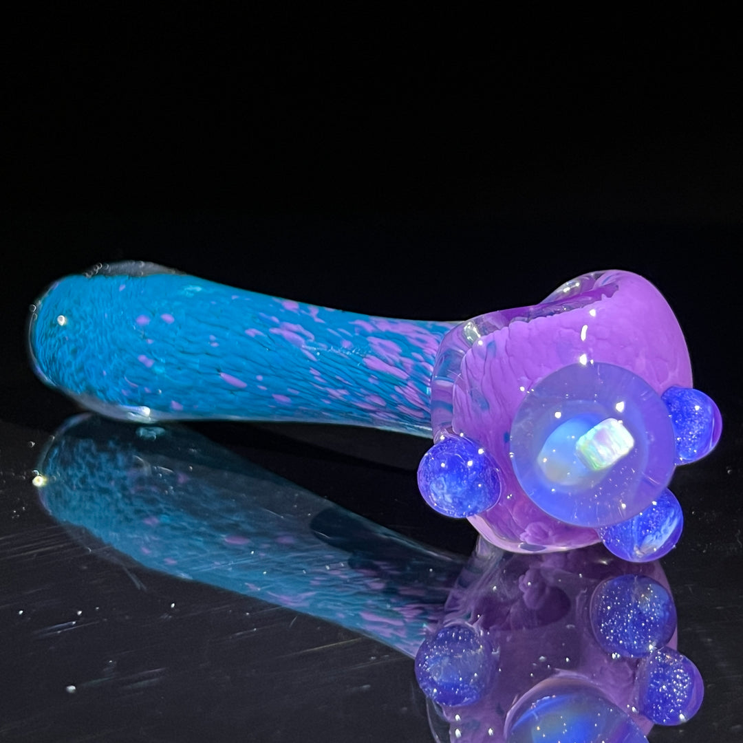 Frozen Explosion Opal Marble Pipe Glass Pipe Beezy Glass   