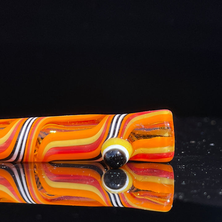 Twisty Stacks Chillum Glass Pipe Gladstone Glass   