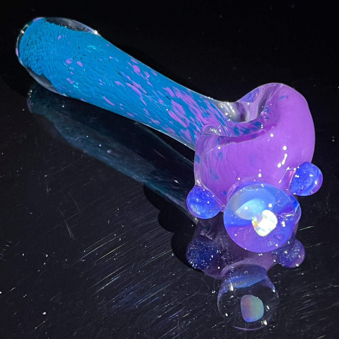 Frozen Explosion Opal Marble Pipe Glass Pipe Beezy Glass   