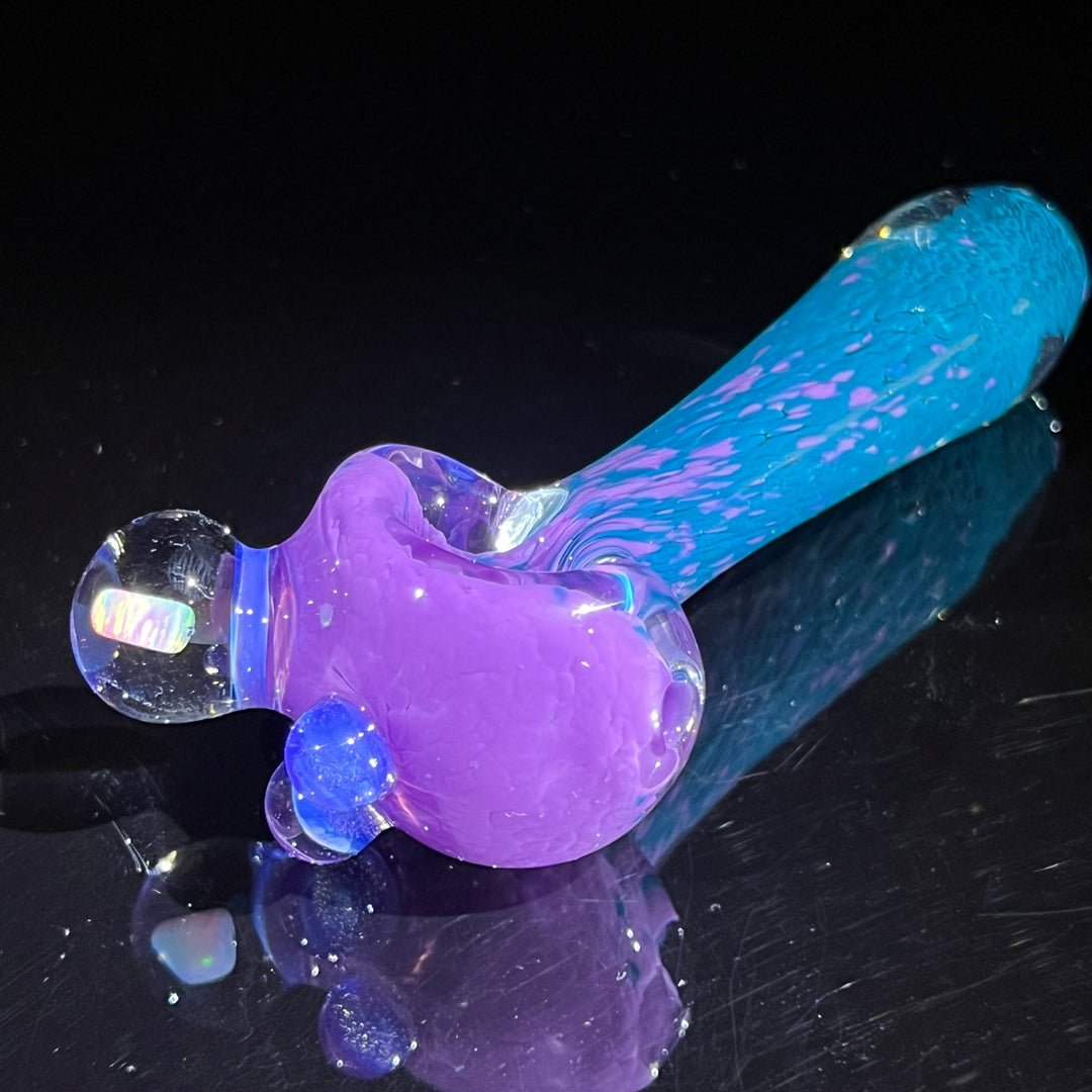 Frozen Explosion Opal Marble Pipe Glass Pipe Beezy Glass   