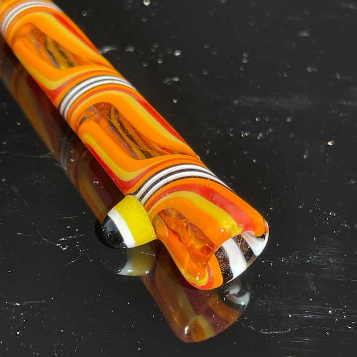 Twisty Stacks Chillum Glass Pipe Gladstone Glass   