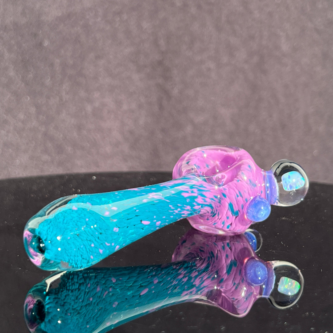 Frozen Explosion Opal Marble Pipe Glass Pipe Beezy Glass   