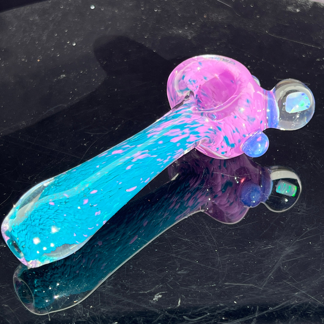 Frozen Explosion Opal Marble Pipe Glass Pipe Beezy Glass   