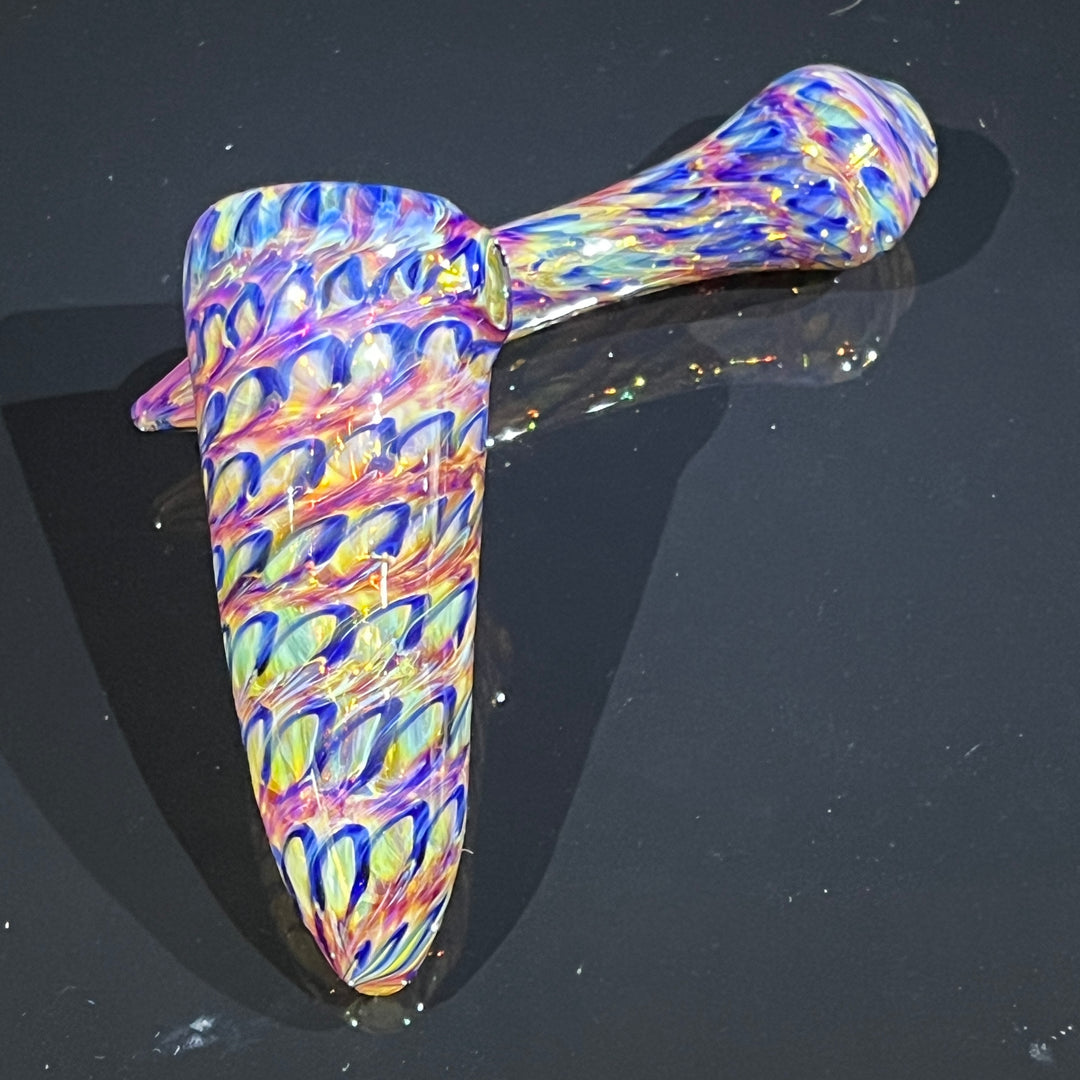 Jedi Multi-Color Sidecar Bubbler Glass Pipe Jedi Glassworks