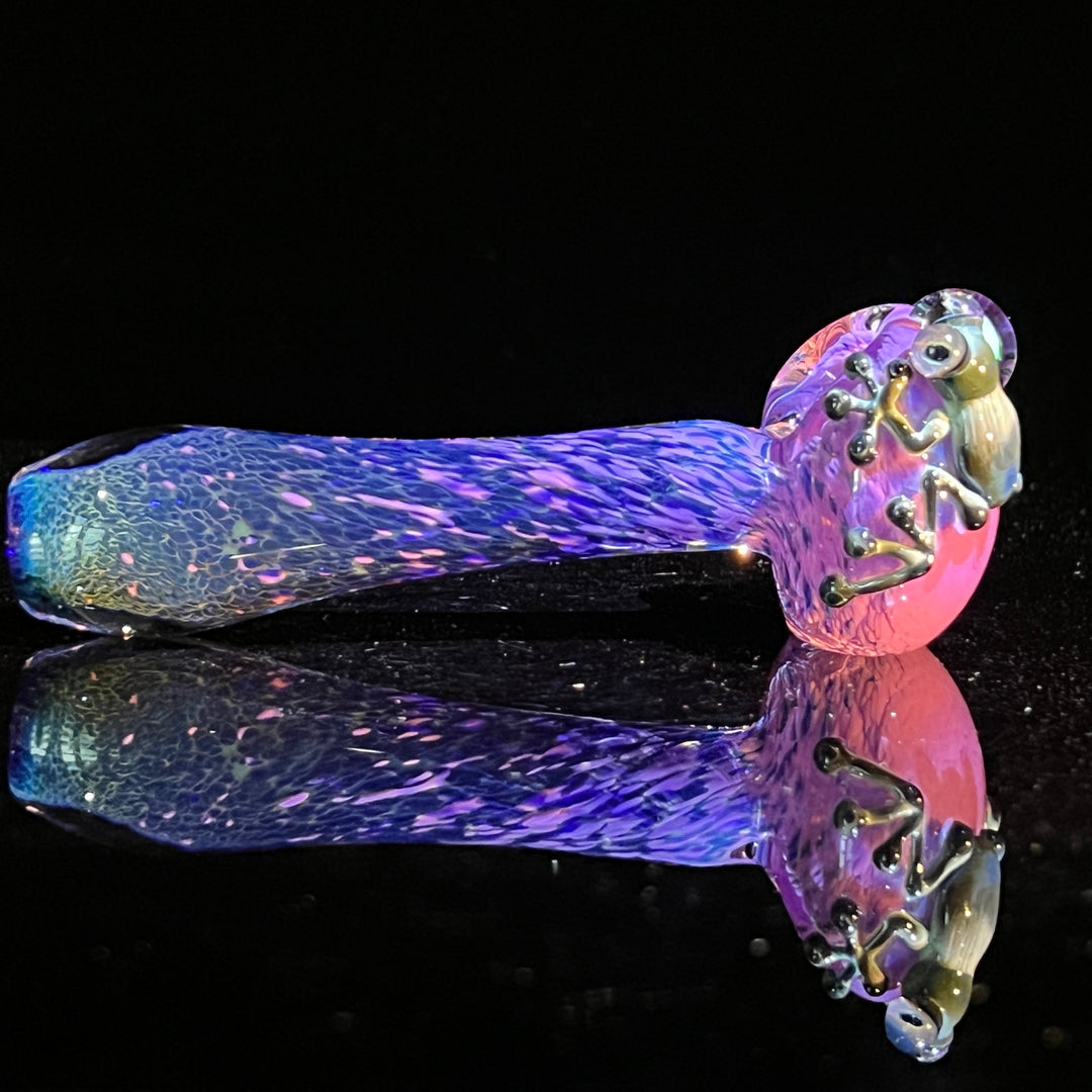 Fancy Opal Frog Spoon Glass Pipe Beezy Glass   