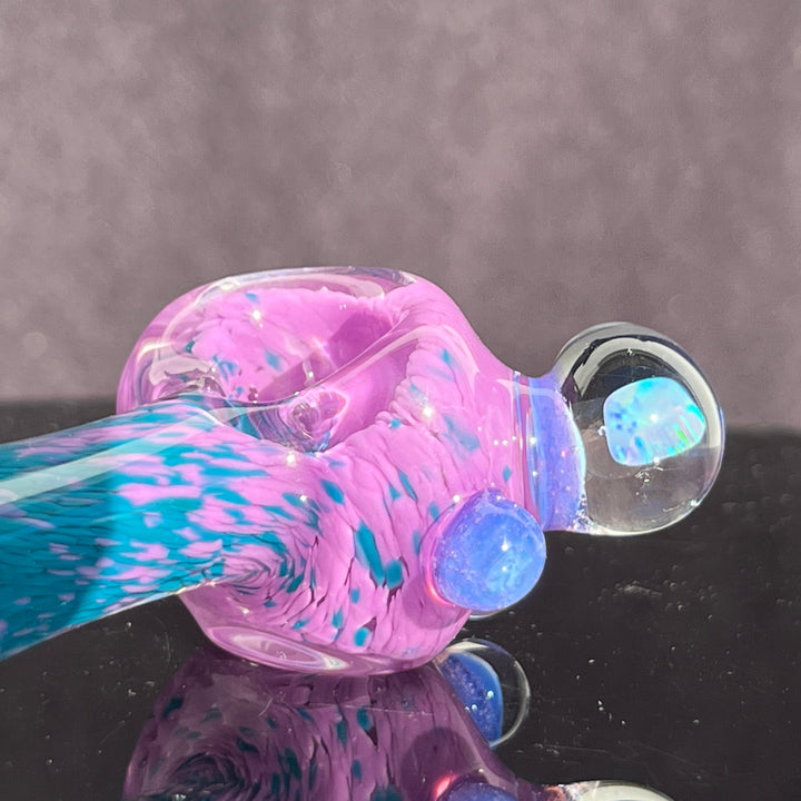 Frozen Explosion Opal Marble Pipe Glass Pipe Beezy Glass   