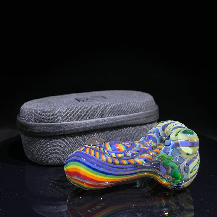 Inside Out Chonker Pipe + Case Combo Glass Pipe Pattymelt Glass   