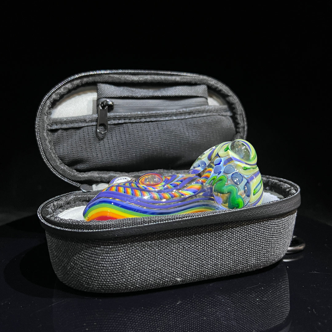 Inside Out Chonker Pipe + Case Combo Glass Pipe Pattymelt Glass   