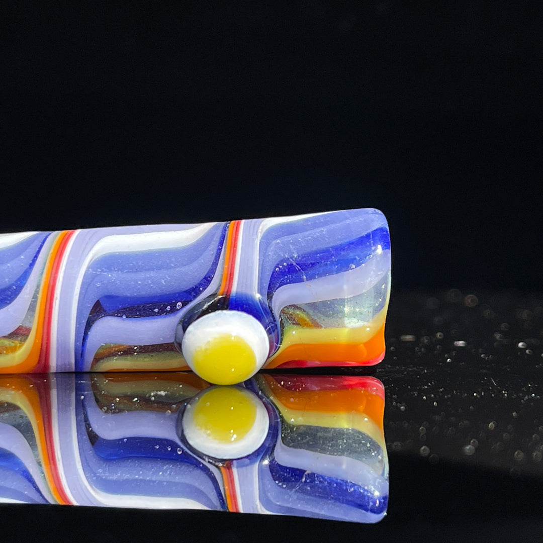 Twisty Stacks Chillum Glass Pipe Gladstone Glass   