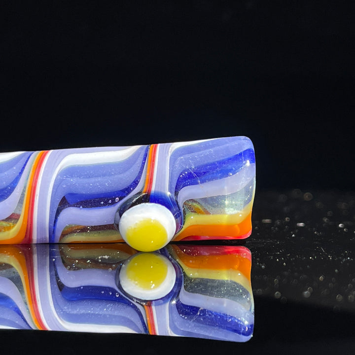 Twisty Stacks Chillum Glass Pipe Gladstone Glass   