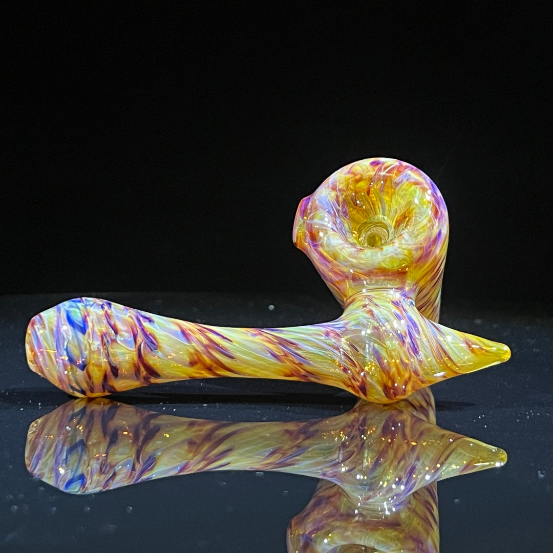 Jedi Multi-Color Sidecar Bubbler Glass Pipe Jedi Glassworks