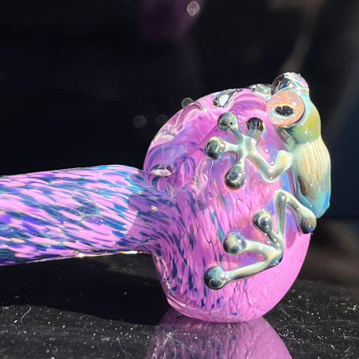 Fancy Opal Frog Spoon Glass Pipe Beezy Glass   