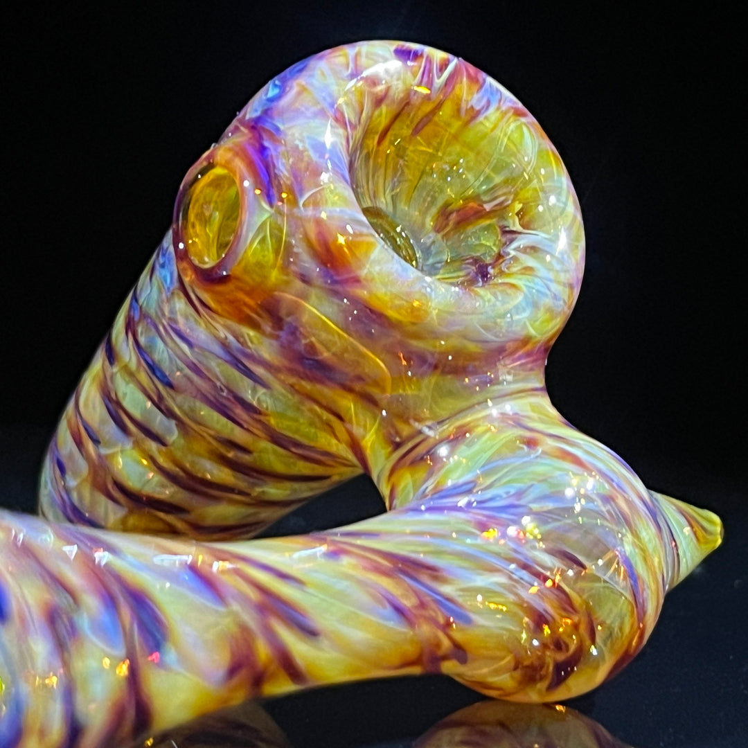 Jedi Multi-Color Sidecar Bubbler Glass Pipe Jedi Glassworks