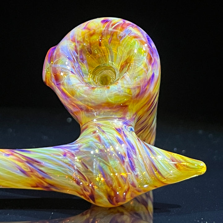 Jedi Multi-Color Sidecar Bubbler Glass Pipe Jedi Glassworks