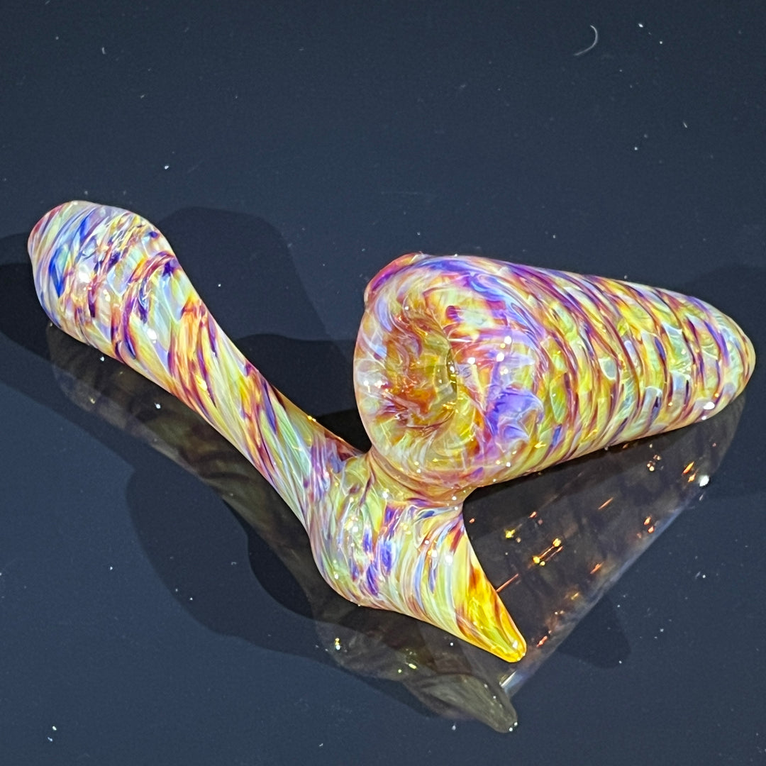 Jedi Multi-Color Sidecar Bubbler Glass Pipe Jedi Glassworks