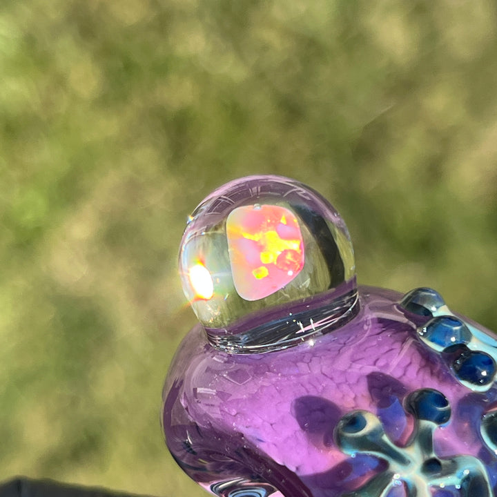 Fancy Opal Frog Spoon Glass Pipe Beezy Glass   