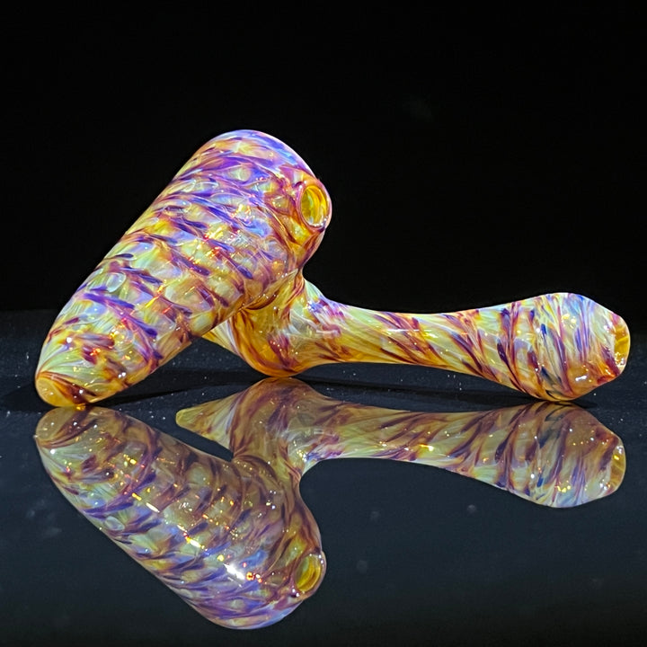 Jedi Multi-Color Sidecar Bubbler Glass Pipe Jedi Glassworks