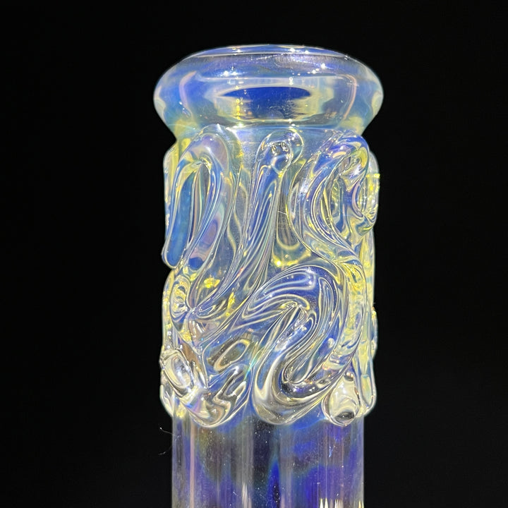 10" Fumed Twist Beaker Bong Glass Pipe Mary Jane's Glass   