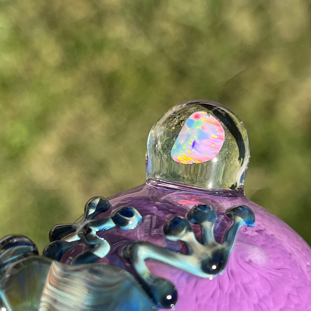 Fancy Opal Frog Spoon Glass Pipe Beezy Glass   