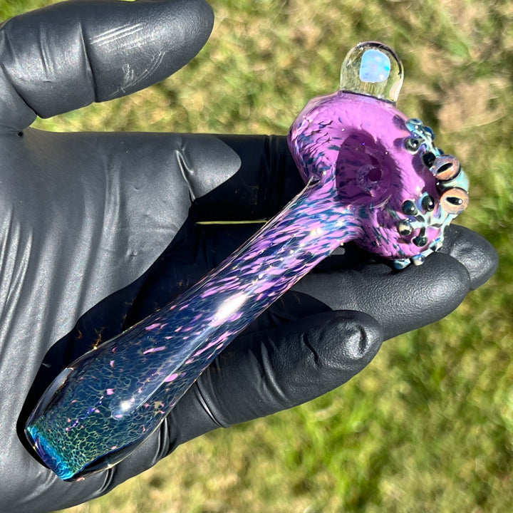 Fancy Opal Frog Spoon Glass Pipe Beezy Glass   