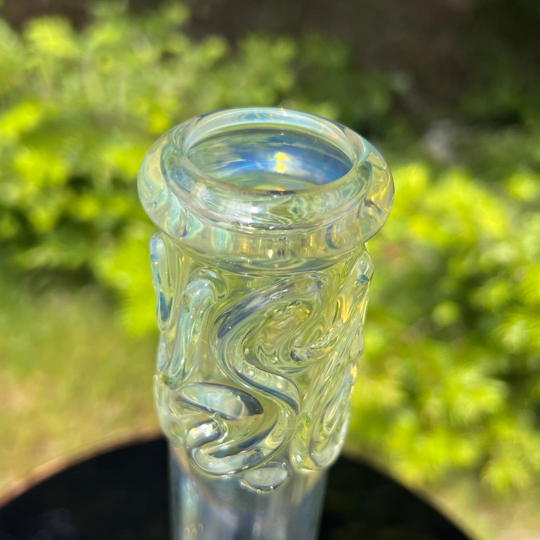 10" Fumed Twist Beaker Bong Glass Pipe Mary Jane's Glass   