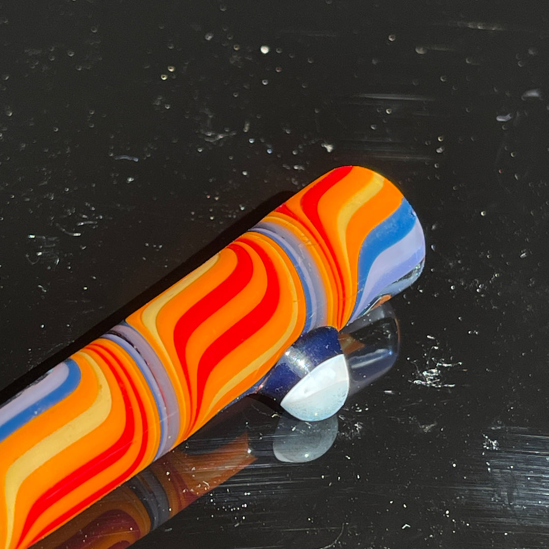 Twisty Stacks Chillum Glass Pipe Gladstone Glass   