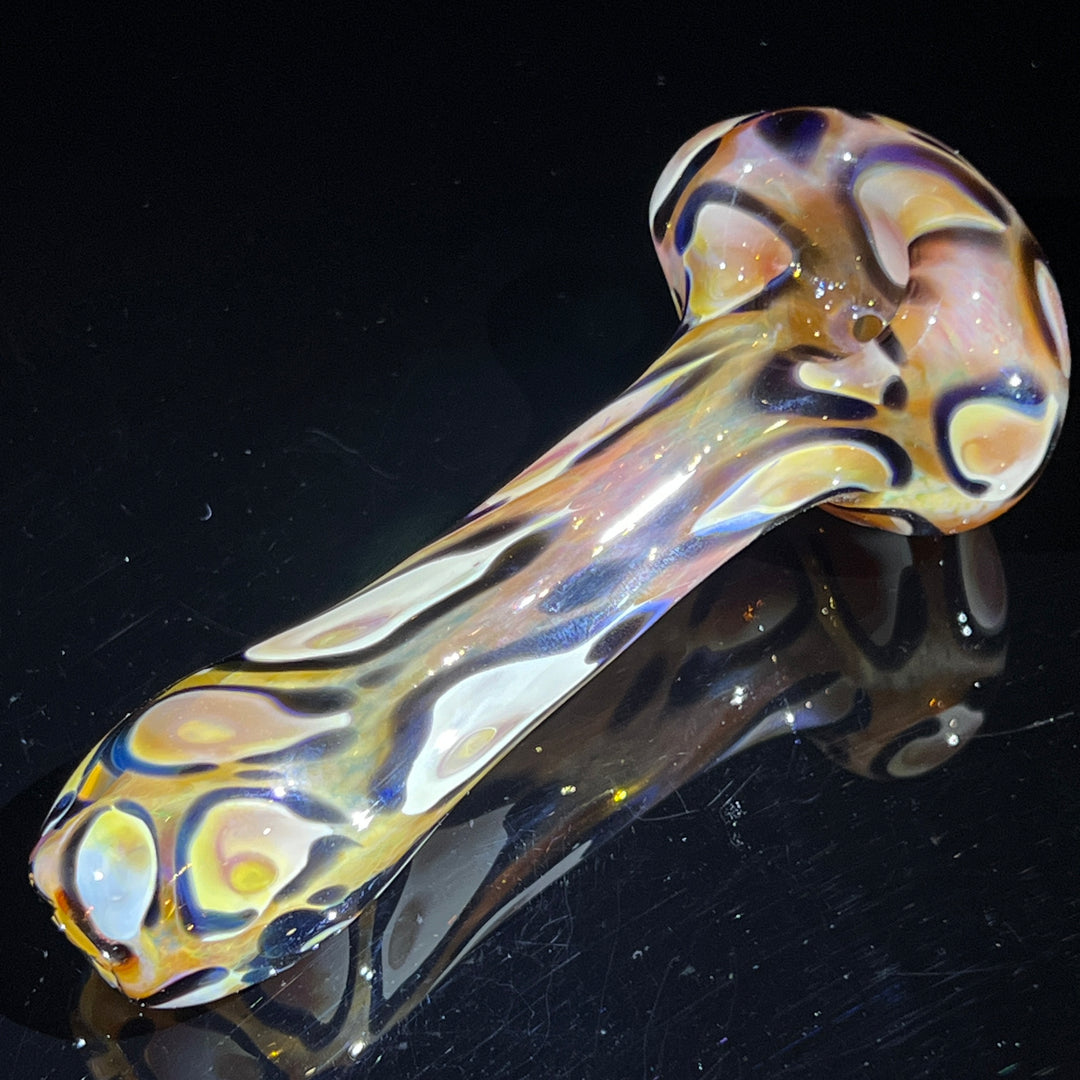 Leopard Pipe Glass Pipe Beezy Glass   