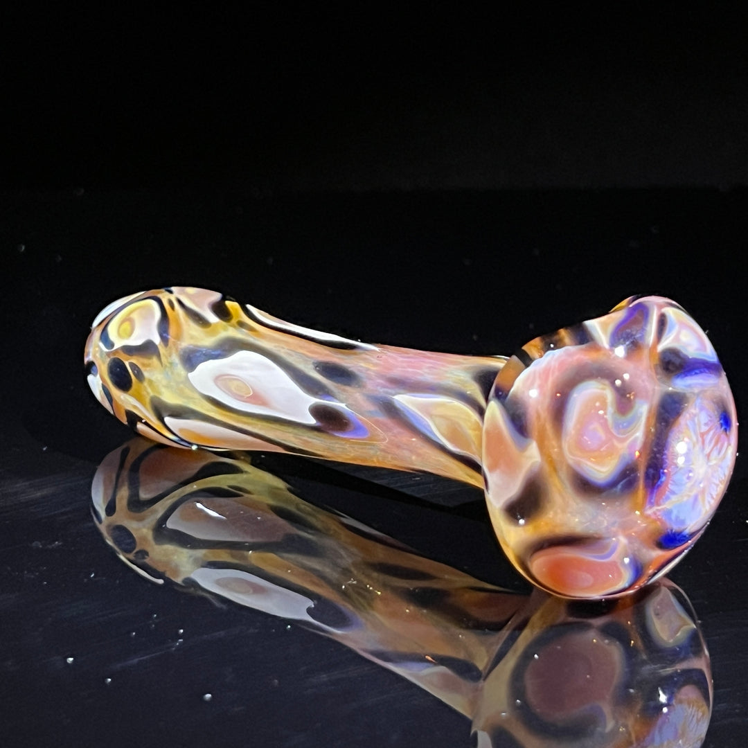 Leopard Pipe Glass Pipe Beezy Glass   