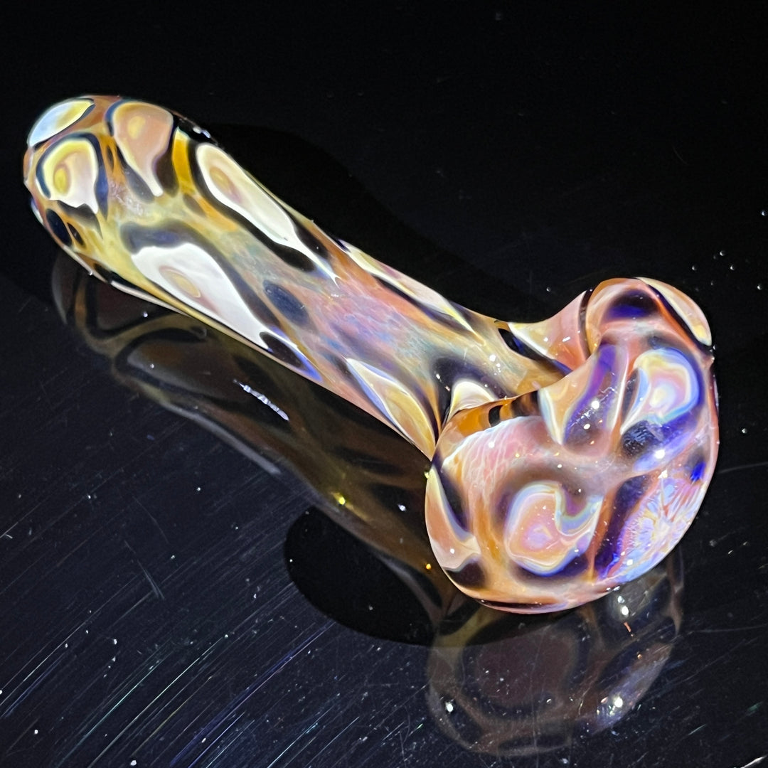 Leopard Pipe Glass Pipe Beezy Glass   