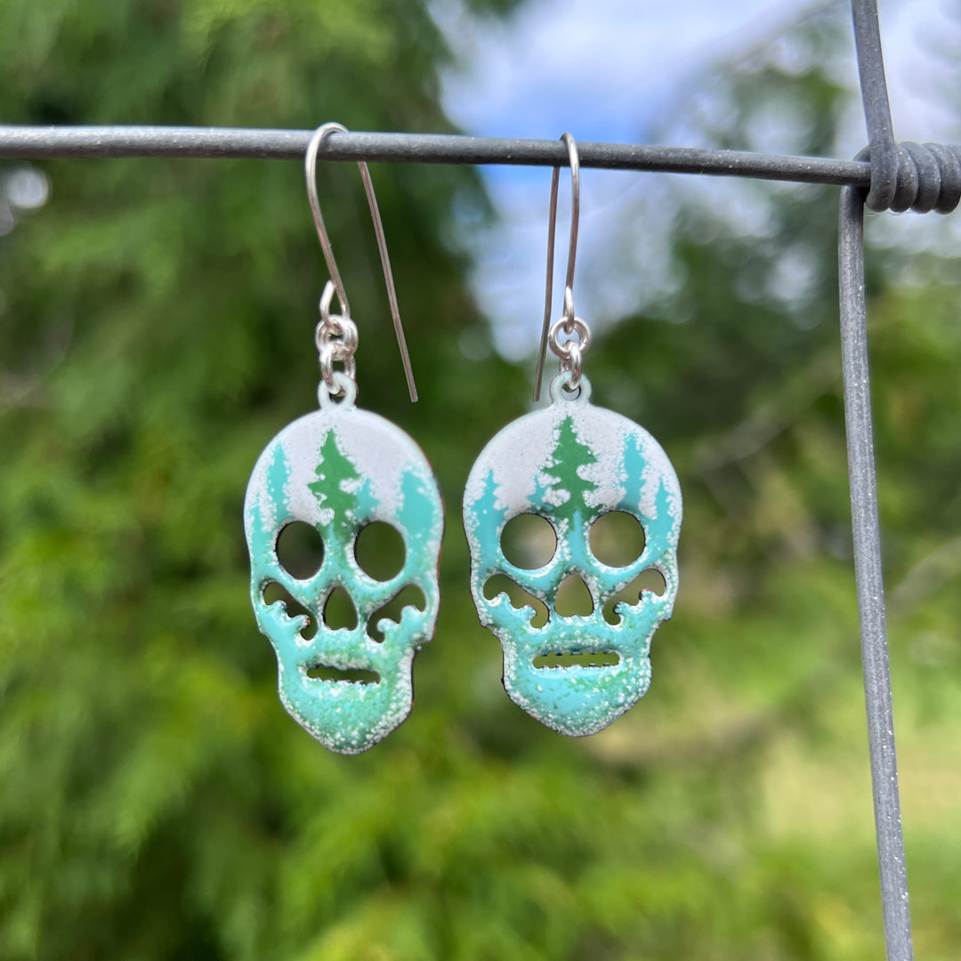 Skull Earrings Accessory Wheat Stalk Boutique   