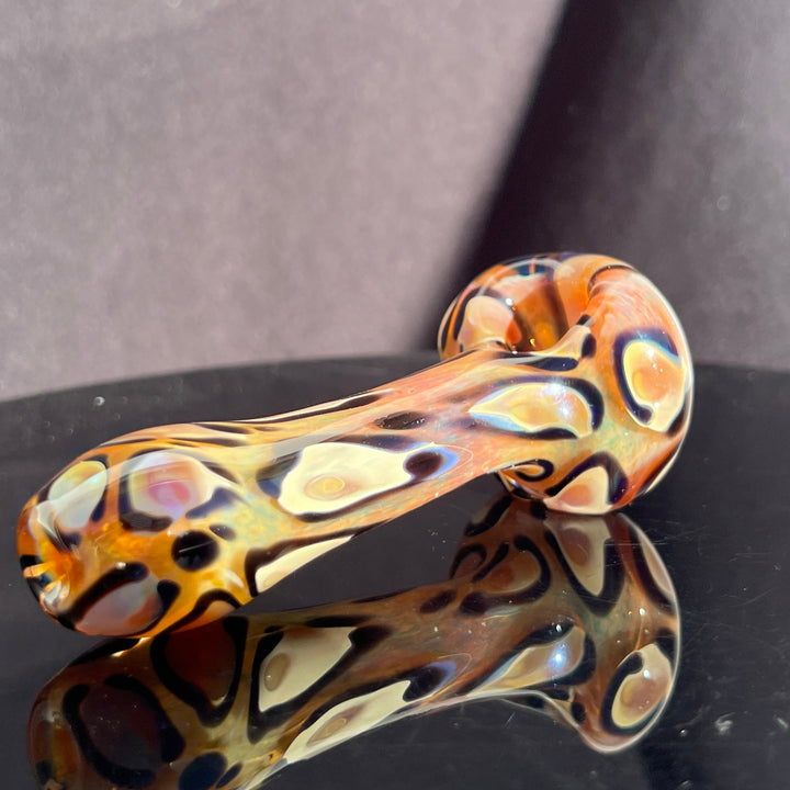 Leopard Pipe Glass Pipe Beezy Glass   