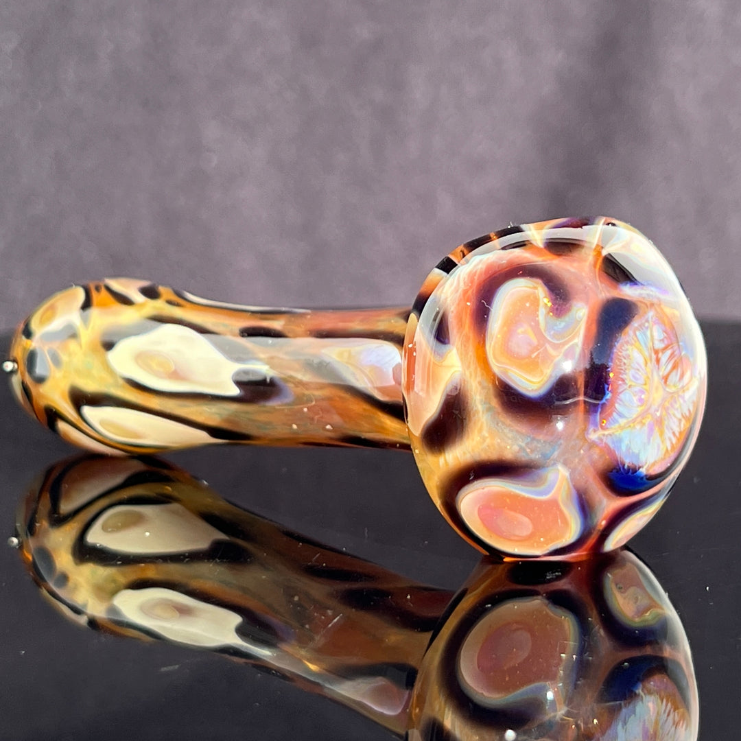 Leopard Pipe Glass Pipe Beezy Glass   