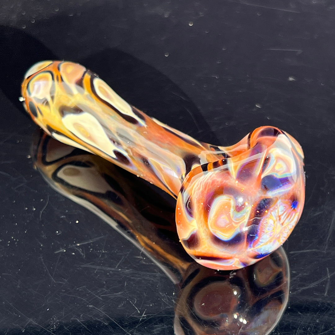 Leopard Pipe Glass Pipe Beezy Glass   