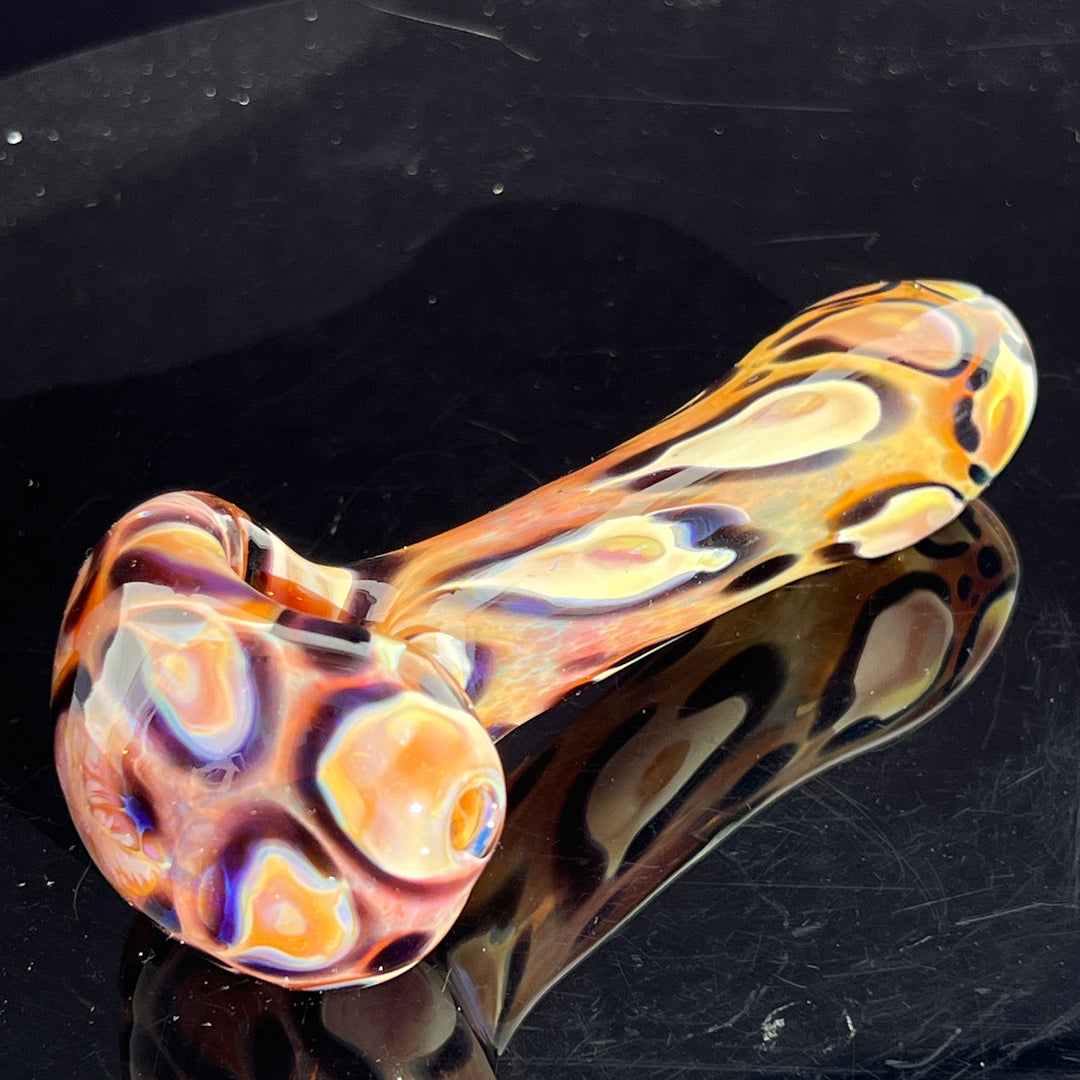 Leopard Pipe Glass Pipe Beezy Glass   