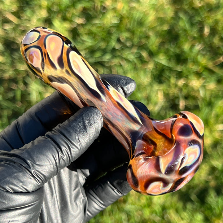 Leopard Pipe Glass Pipe Beezy Glass   